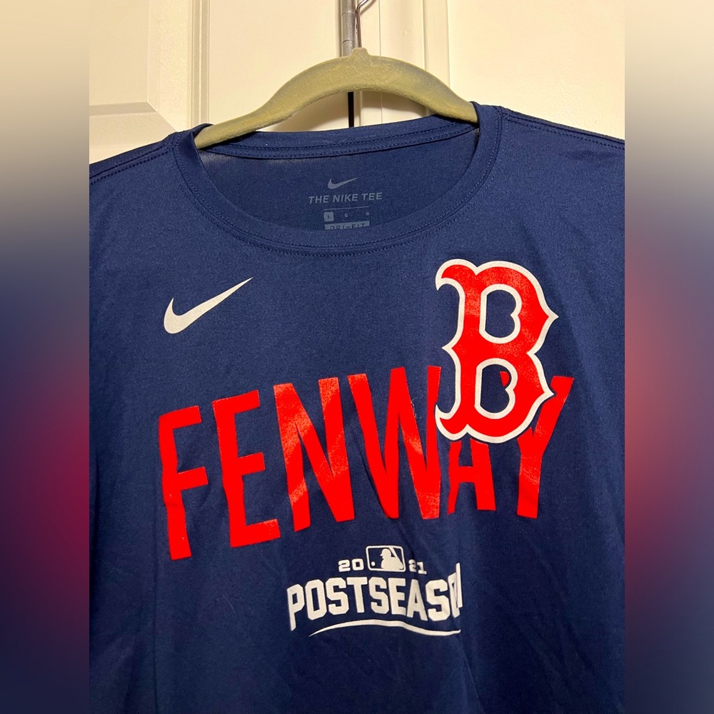 Nike MLB Red Sox Fenway Shirt, Men’s Large